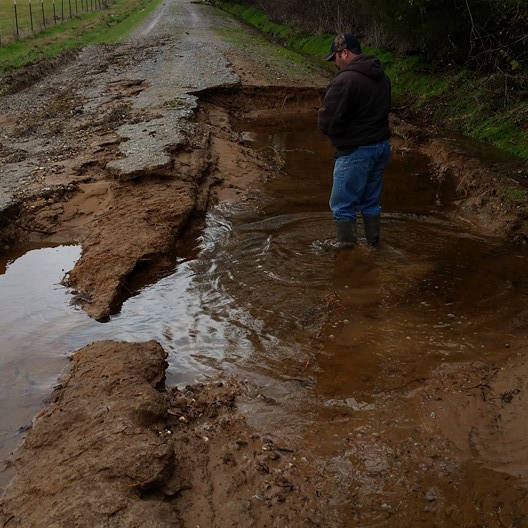 Driveway & Road